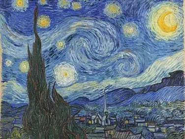 Vincent Van Gogh - The Starry Night, 1889 - Print