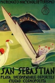 San Sebastian Vintage Poster - Europe