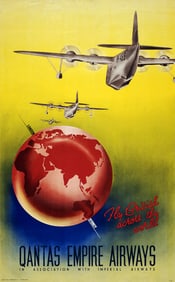 Fly British Across the World.