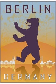Berlin Vintage Poster