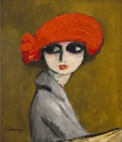 Kees Van Dongen "The Corn Poppy, 1919" Print.