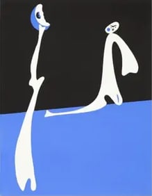 Joan Miro "Pochoir, 1934"