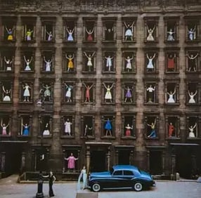 Ormond Gigli - Models in Window, 1960 Print.