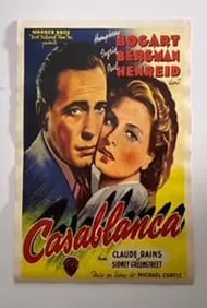 Vintage Casablana Movie Lobby Card