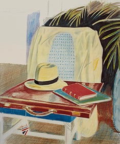 David Hockney - Still Life, Taj Hotel, 1977.