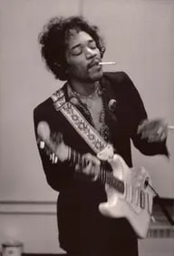 Linda McCartney "Jimi Hendrix, 1967"