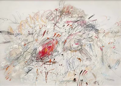 Cy Twombly "Untitled" Print.