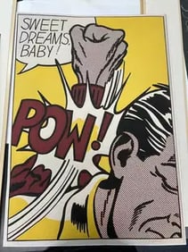 Roy Lichtenstein (Sweet Dreams Baby) Print