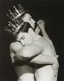 Robert Mapplethorpe "Two Men Dancing, 1984" Photo Print.
