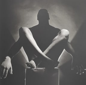Horst P. Horst - Seated Male Nude, 1953
