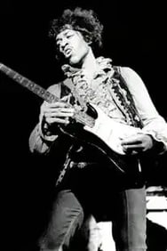 Jimi Hendrix "Untitled" Print