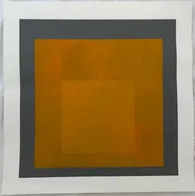 Josef Alber Homage to the Square, Silkscreen