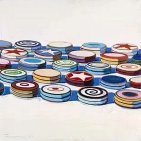 Wayne Thiebaud "Yo Yos" Photo Print