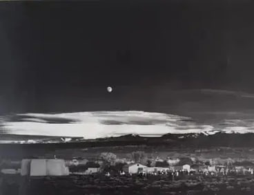 Ansel Adams - La Luna Sorge Sulternandez, NM Print