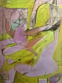 Willem de Kooning " Pink Angels " Print