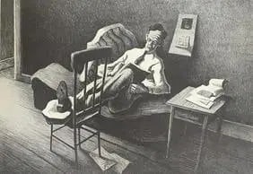 Thomas Hart Benton "The Poet, 1938" Print