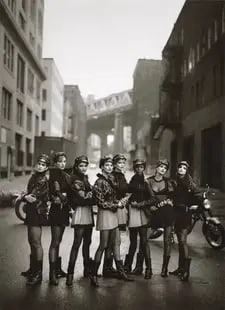 Peter Lindbergh - Supermodels, 1991 (1 of 1)