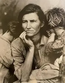 Dorothea Lange "Migrant Mother, Nipomo, California, 1936" Print