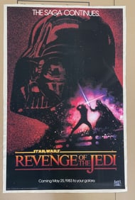 Star Wars " Revenge of the Jedi " Poster