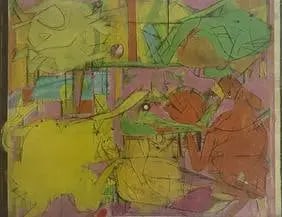 Willem De Kooning "Labyrinth, 1946" Print