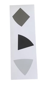 ELLSWORTH KELLY "GREY" OFFSET LITHOGRAPH