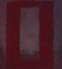 Mark Rothko "Red, Maroon, 1959" Offset Lithograph.