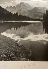 Ansel Adams Signed "Untitled" Print