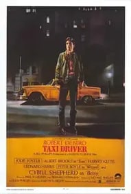 "Taxi Driver, 1976" Movie Poster