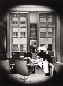 Helmut Newton "Office Love, Paris" Print