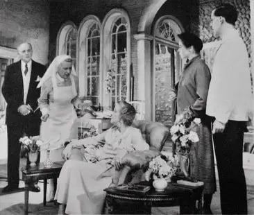 Cecil Beaton ''Studio'' Print: Cecil Beaton ''Studio'' Print - Mounted, Verso is blank, Measures 5.24 X 7.25 inches, Unknown print date.