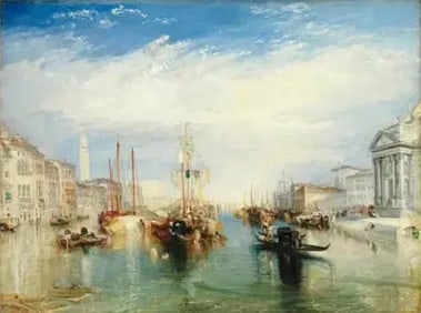 Joseph Mallord William Turner "Venice, from the Porch of Madonna della Salute, 1835" Offset