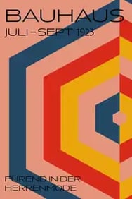 Bauhaus School "1923" Print