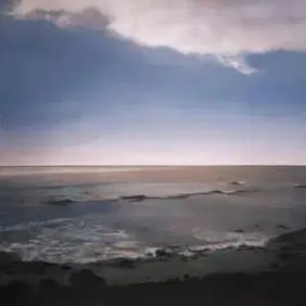Gerhard Richter "Seascape, 1998" Offset Lithograph