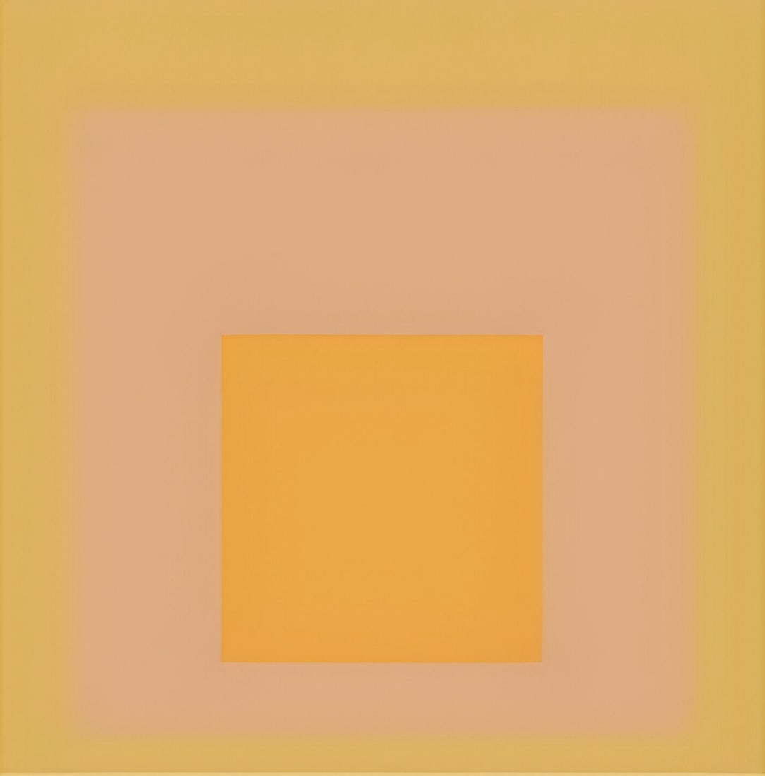 Josef Albers "Homage to the Square, Orange and Yellow" Print (1 of 1)