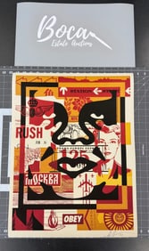 Shepard Fairey "Obey" Print Pencil Signed 1