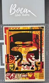 Shepard Fairey "Obey" Print Pencil Signed 2