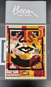 Shepard Fairey "Obey" Print Pencil Signed 3