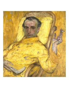 František Kupka "The Yellow Scale, 1907" Offset Lithograph