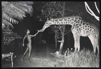 PETER BEARD Hog Ranch night feeder, Maureen G