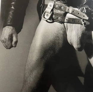 Robert Mapplethorpe "Untitled" Print.: Robert Mapplethorpe "Untitled" Print. Measures 9.25 x 9.50 inches, Professionaly Mounted.