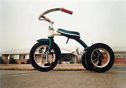 William Eggleston "Tricycle, 1970" Print.