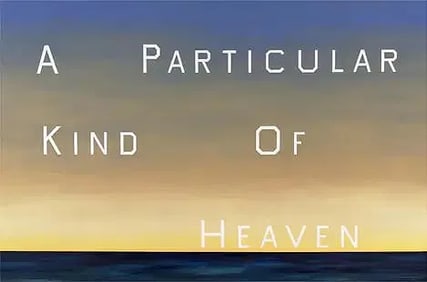 Ed Ruscha "A Particular Kind of Heaven" Print.