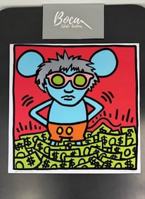 Keith Harin (1958-1990) Andy Mouse