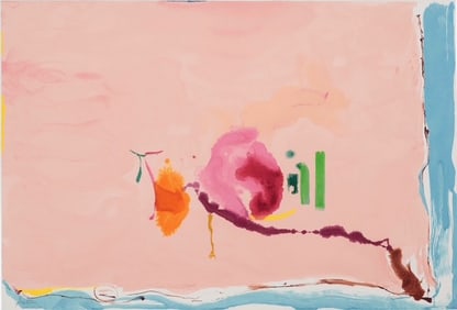 HELEN FRANKENTHALER (1928-2011) Flirt