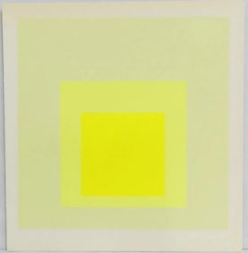 JOSEF ALBERS 'HARD EDGE' SERIGRAPH