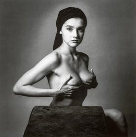 JEANLOUP SIEFF "Torses Nus, Sylvie, Paris, 1985"Print