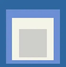 Josef Albers Homage to the Square "Blue" Offset Lithograph