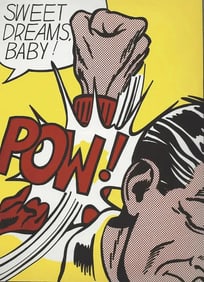 Roy Lichtenstein "Sweet Dreams Baby!" Offset Lithograph