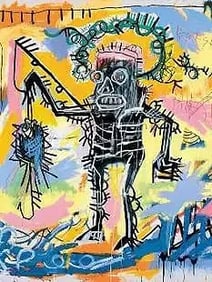 Jean Michel Basquiat - Untitled, 1981 - Print