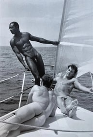 Tom Bianchi "Sailboat, Male Nude" Print